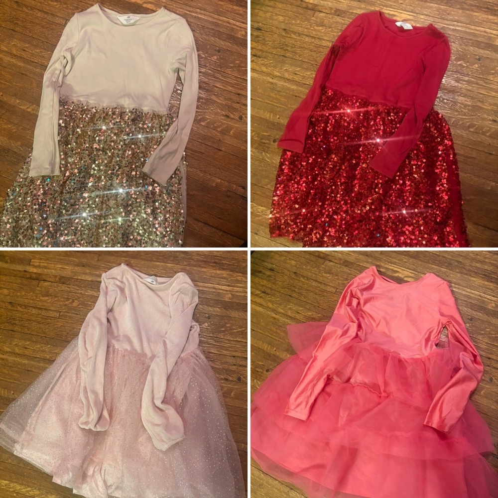 4 dress bundle (sz 8-10/M)